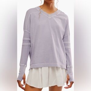 FP Movement by Free People Gray Tunic Top